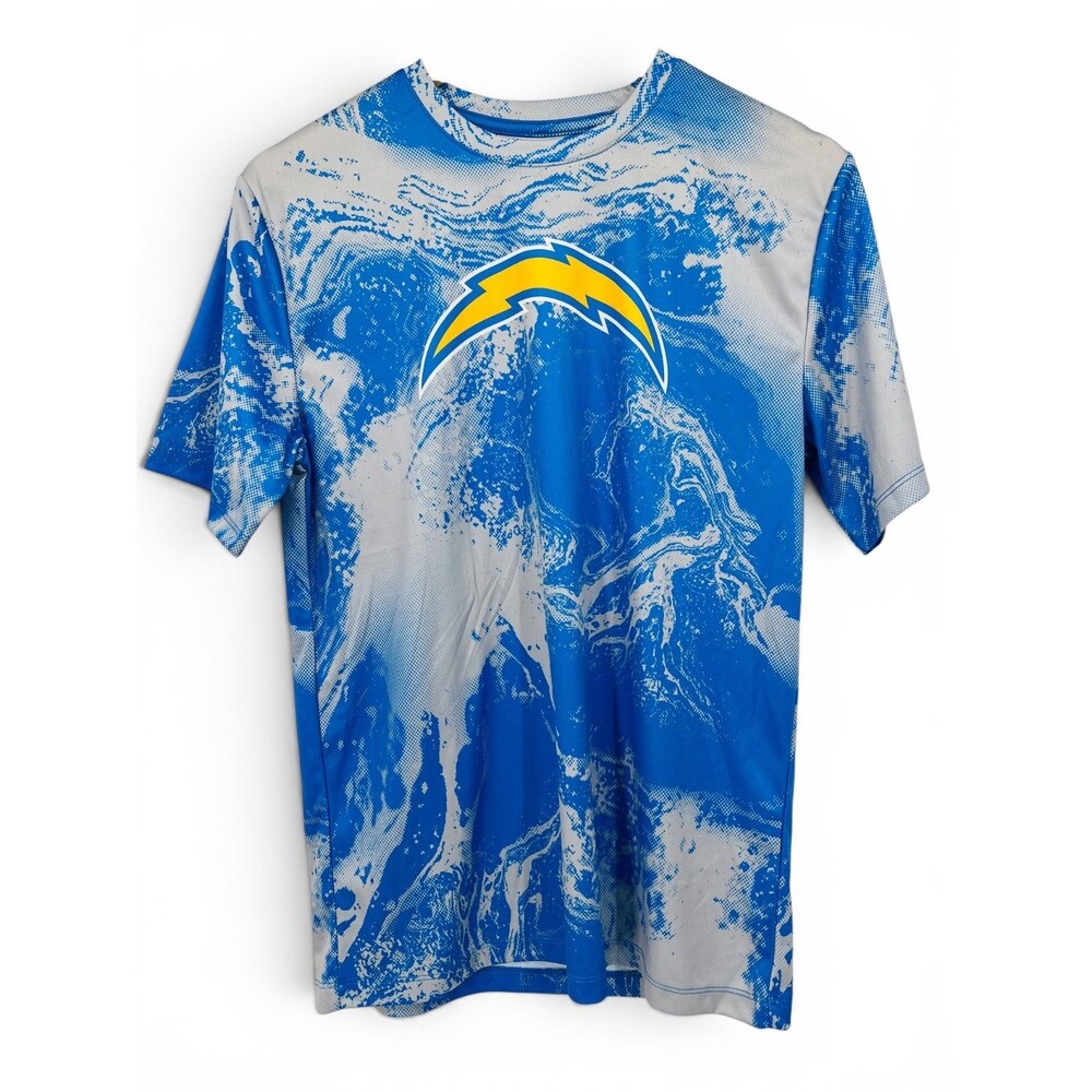 Los Angeles Chargers In The Mix Powder Youth Blue T-Shirt Size XL